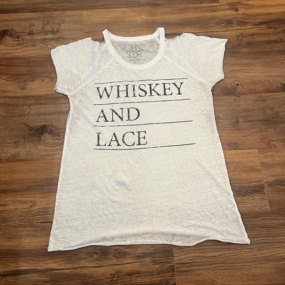 Chaser White ‘Whiskey and Lace’ T-shirt